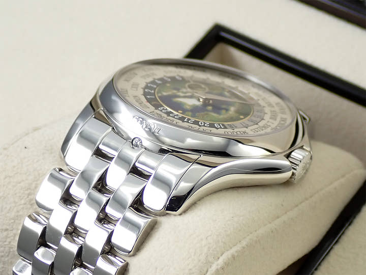 パテックフィリップ コンプリケーション ワールドタイム クロワゾネ Ref.5131/1P-001 プラチナ クロワゾネ文字盤