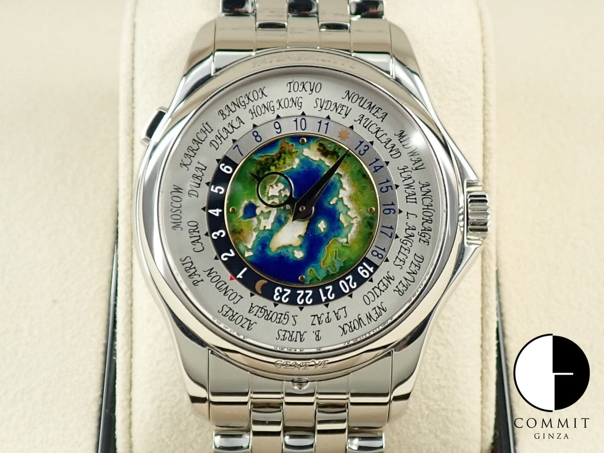 パテックフィリップ コンプリケーション ワールドタイム クロワゾネ Ref.5131/1P-001 プラチナ クロワゾネ文字盤