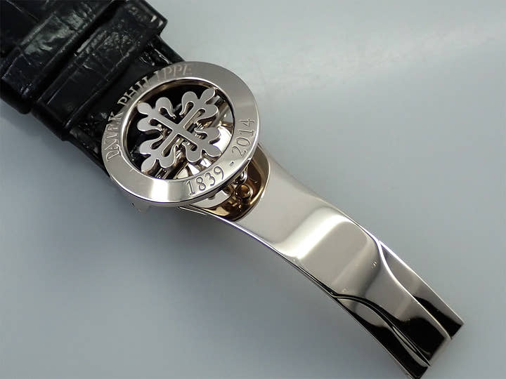 パテックフィリップ コンプリケーション ワールドタイム ムーンフェイズ Ref.5575G-001 ホワイトゴールド ブラック文字盤