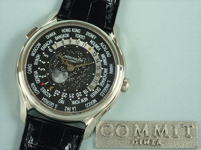 パテックフィリップ ワールドタイム Ref.5575G-001 ブラック文字盤 未使用 worldtime-15