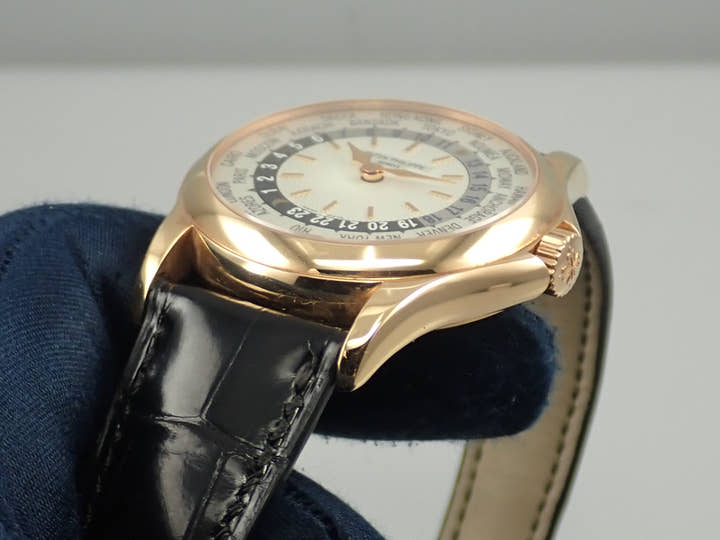 パテックフィリップ コンプリケーション ワールドタイム Ref.5110R-001 ローズゴールド シルバー文字盤