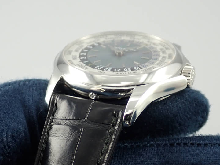 パテックフィリップ コンプリケーション ワールドタイム Ref.5110P-001 プラチナ ブルー文字盤