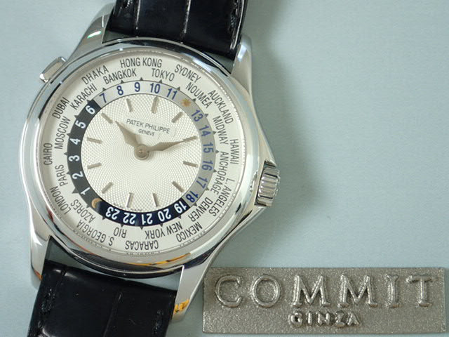 パテックフィリップ ワールドタイム Ref.5110G ギョーシェ/オパーリン文字盤 中古 worldtime-18