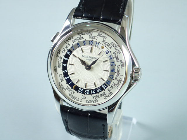 パテックフィリップ ワールドタイム Ref.5110G ギョーシェ/オパーリン文字盤 中古 worldtime-18