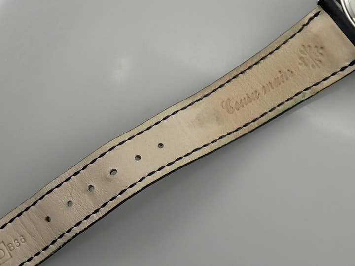 パテックフィリップ コンプリケーション ワールドタイム Ref.5130P-001 プラチナ シルバー/ブルー文字盤