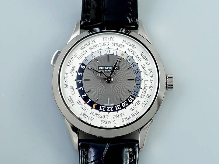 パテックフィリップ コンプリケーション ワールドタイム Ref.5230G-001 ホワイトゴールド ホワイト/グレー文字盤