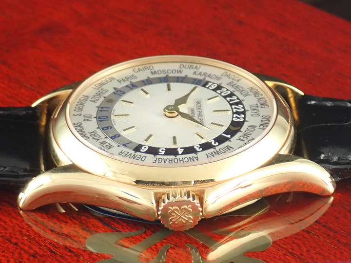 Patek Philippe World Time Ref.5110J-001 Guilloche/Opaline Dial Used worldtime-25