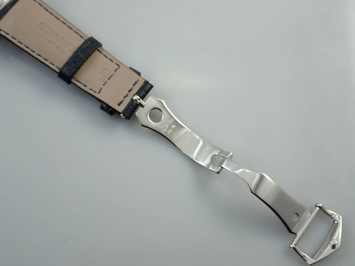 パテックフィリップ コンプリケーション ワールドタイム Ref.5130P-001 プラチナ シルバー/ブルー文字盤