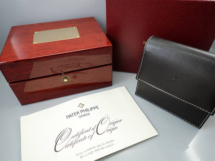 パテックフィリップ コンプリケーション ワールドタイム Ref.5110P-001 プラチナ ブルー文字盤