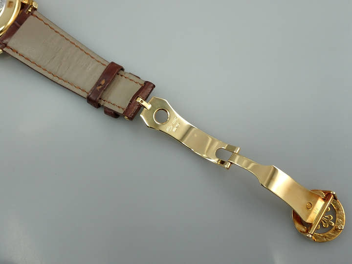 パテックフィリップ コンプリケーション ワールドタイム Ref.5130J-001 イエローゴールド シルバー文字盤