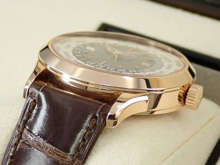 パテックフィリップ コンプリケーション ワールドタイム Ref.5230R-012 ローズゴールド シルバー文字盤