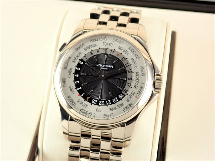 パテックフィリップ ワールドタイム Ref.5130/1G-011 シルバー/グレー文字盤 美品 worldtime-31