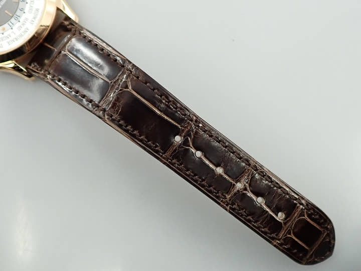 パテックフィリップ コンプリケーション ワールドタイム Ref.5230R-001 ローズゴールド シルバー文字盤