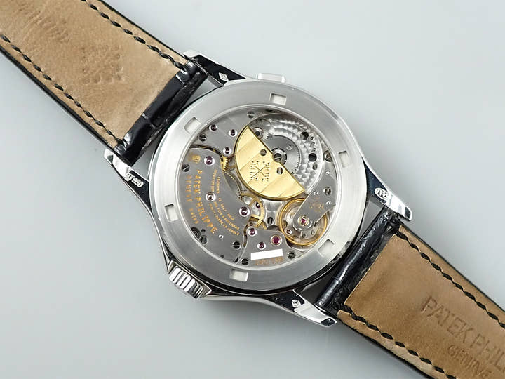 パテックフィリップ コンプリケーション ワールドタイム Ref.5110P-001 プラチナ ブルー文字盤