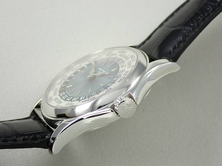 パテックフィリップ コンプリケーション ワールドタイム Ref.5110P-001 プラチナ ブルー文字盤