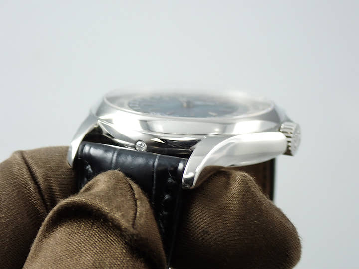 パテックフィリップ コンプリケーション ワールドタイム Ref.5110P-001 プラチナ ブルー文字盤