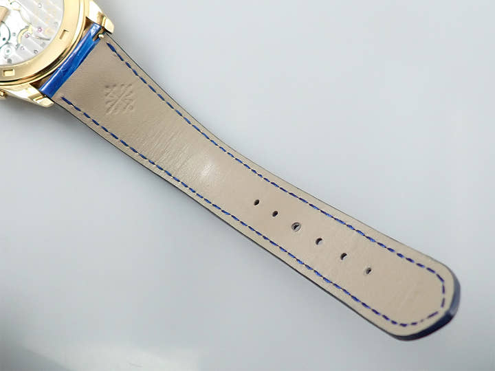 パテックフィリップ コンプリケーション ワールドタイム Ref.5130J-001 イエローゴールド シルバー文字盤