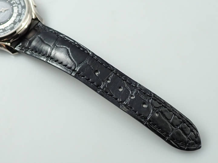 パテックフィリップ コンプリケーション ワールドタイム ムーンフェイズ Ref.5575G-001 ホワイトゴールド ブラック文字盤