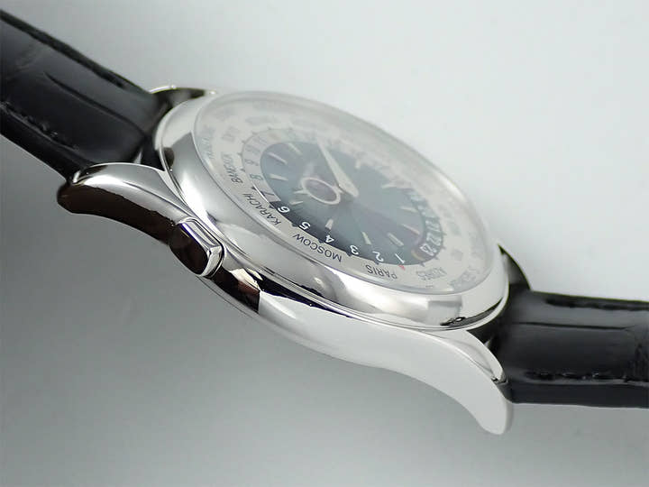 パテックフィリップ コンプリケーション ワールドタイム Ref.5130P-001 プラチナ シルバー文字盤