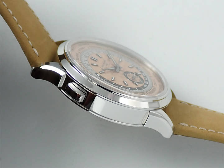 パテックフィリップ コンプリケーション ワールドタイム クロノグラフ Ref.5935A-001 ステンレススチール ローズゴールドメッキ オパーリン文字盤