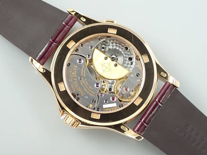 パテックフィリップ コンプリケーション ワールドタイム Ref.5110R-001 ローズゴールド シルバー文字盤