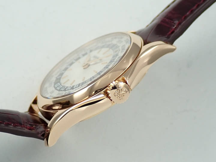 パテックフィリップ コンプリケーション ワールドタイム Ref.5110R-001 ローズゴールド シルバー文字盤