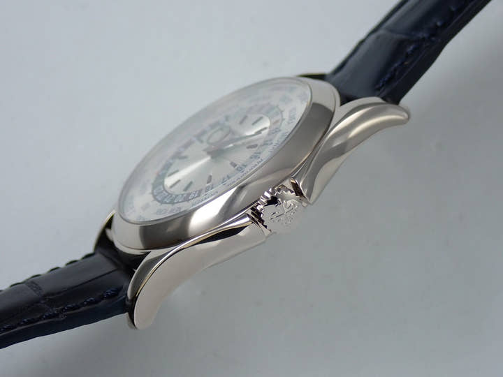 パテックフィリップ コンプリケーション ワールドタイム Ref.5130G-001 ホワイトゴールド シルバー文字盤
