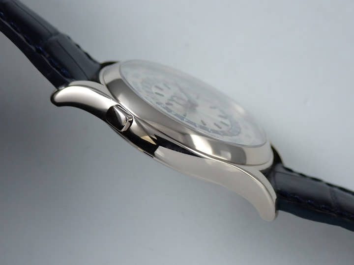 パテックフィリップ コンプリケーション ワールドタイム Ref.5130G-001 ホワイトゴールド シルバー文字盤