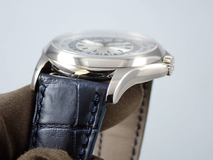 パテックフィリップ コンプリケーション ワールドタイム Ref.5130G-001 ホワイトゴールド シルバー文字盤