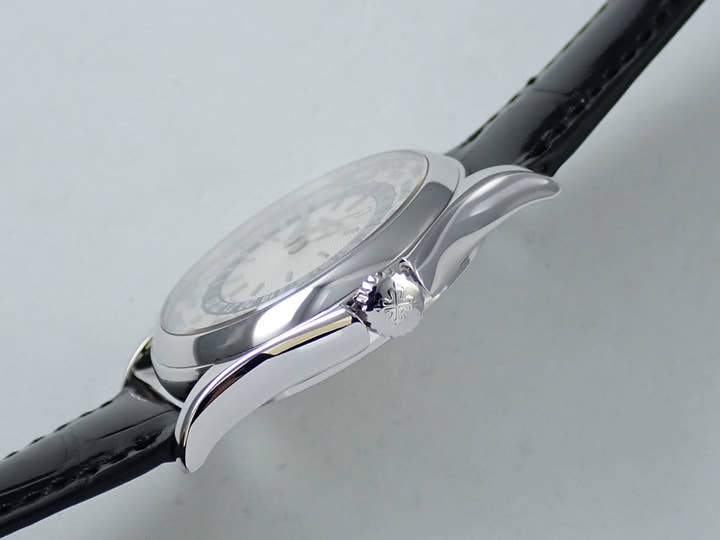 パテックフィリップ コンプリケーション ワールドタイム Ref.5110G-001 ホワイトゴールド シルバー文字盤