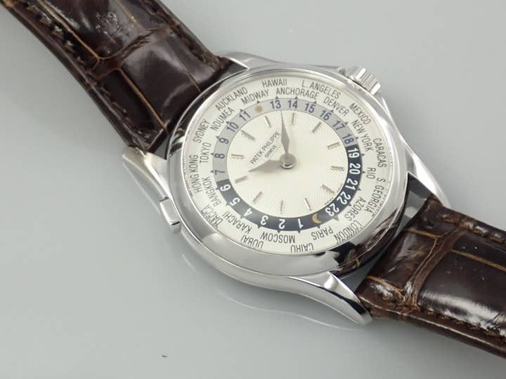 パテックフィリップ コンプリケーション ワールドタイム Ref.5110G-001 ホワイトゴールド シルバー文字盤
