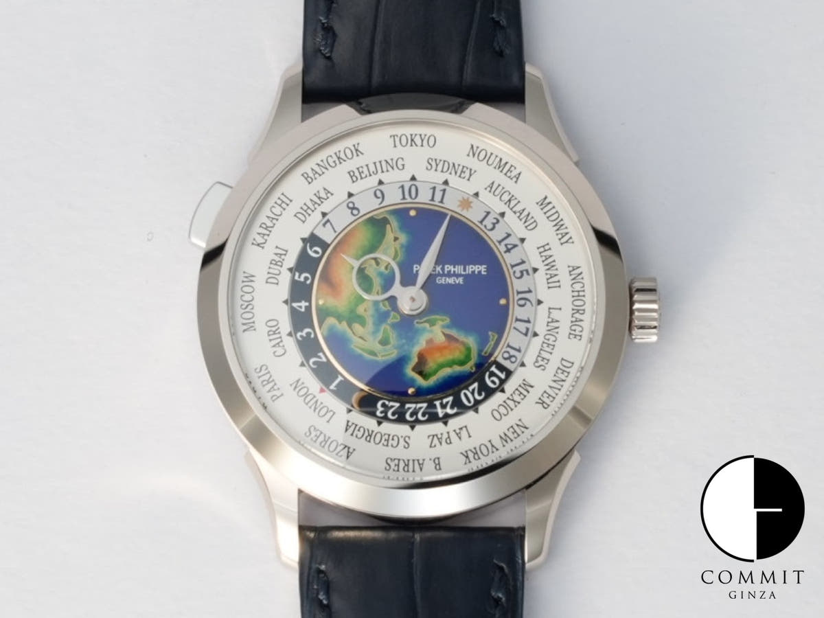パテックフィリップ ワールドタイム クロワゾネ Ref.5231G-001 ホワイトゴールド クロワゾネ文字盤