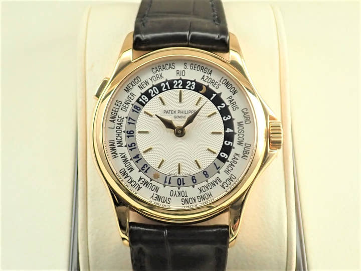 パテックフィリップ コンプリケーション ワールドタイム Ref.5110J-001 イエローゴールド シルバー文字盤