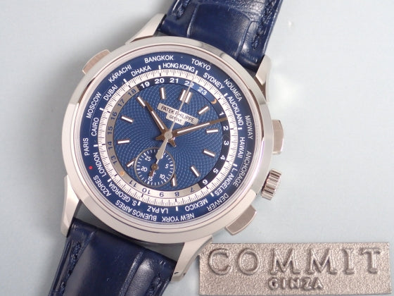パテックフィリップ ワールドタイム Ref.5930G ブルーオパーリン文字盤 未使用 worldtime-5