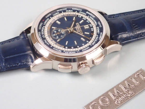 Patek Philippe World Time Ref.5930G Blue Opaline Dial Unused worldtime-5