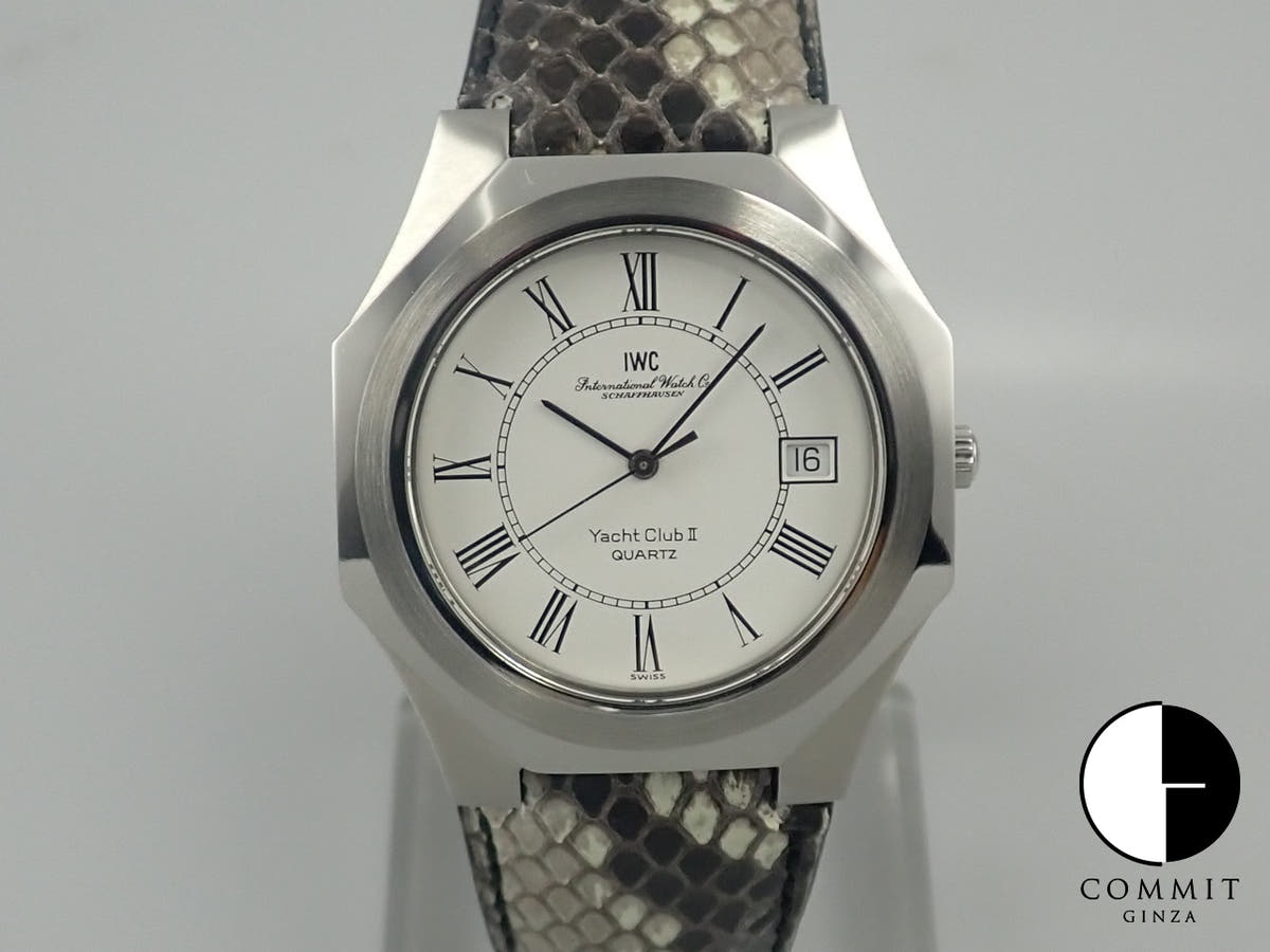 IWC ヨットクラブ クォーツ Ref.- ホワイト文字盤 中古 3XUXA237