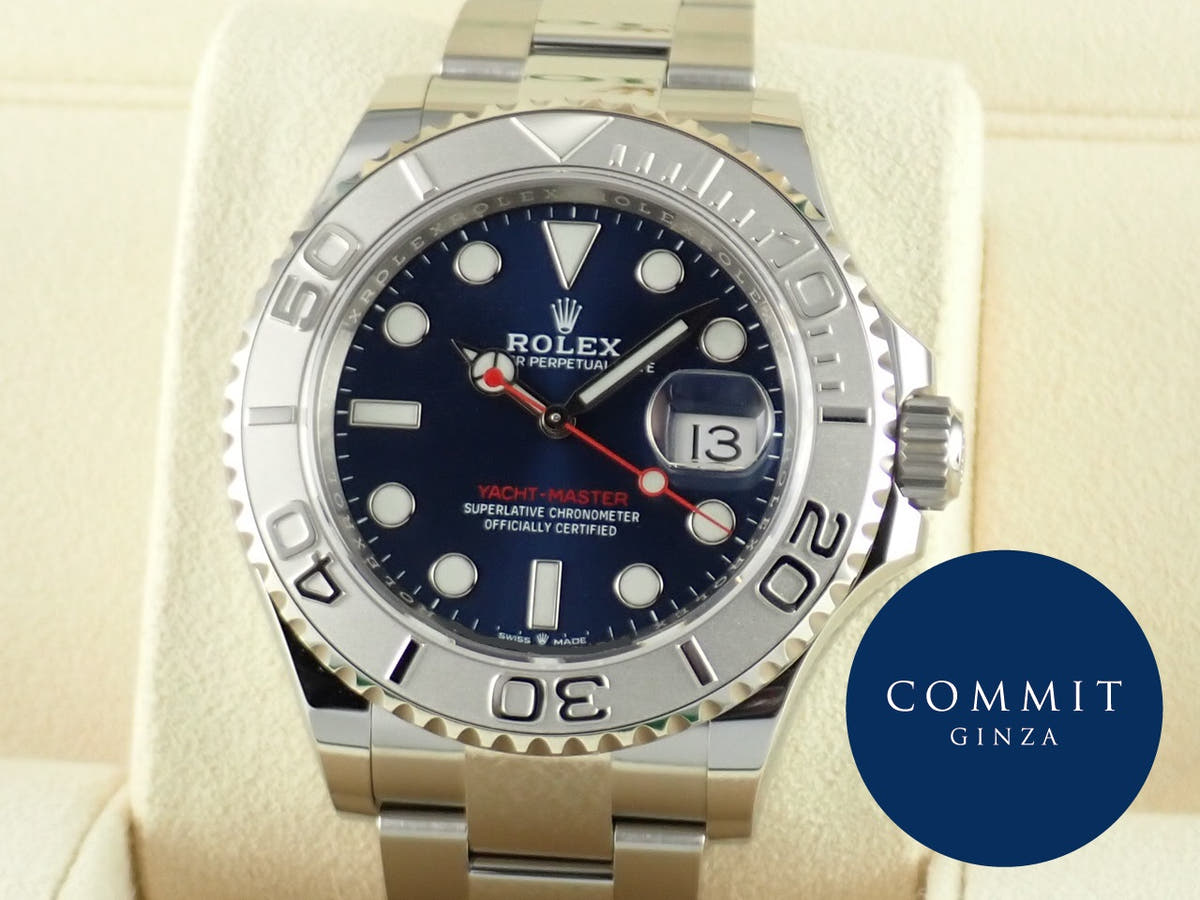 ロレックス ヨットマスター40 Ref.126622 ブルー文字盤 未使用 yacht-master-100