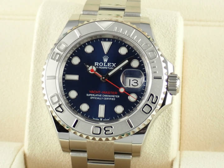 ロレックス ヨットマスター40 Ref.126622 ブルー文字盤 未使用 yacht-master-100