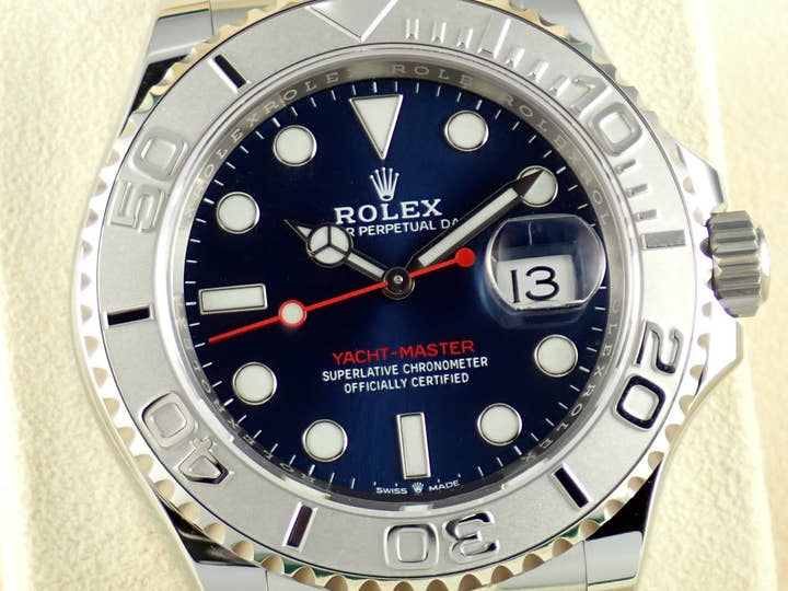 ロレックス ヨットマスター40 Ref.126622 ブルー文字盤 未使用 yacht-master-100