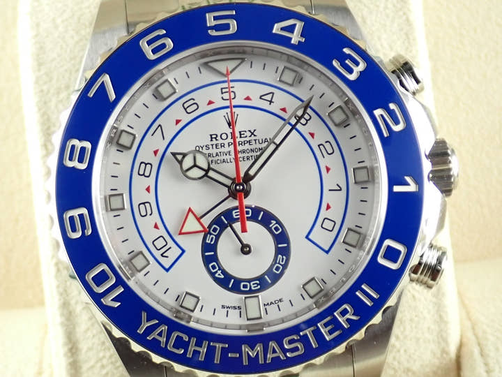 Rolex Yacht-Master II Ref.116680 White Dial Unused yacht-master-107