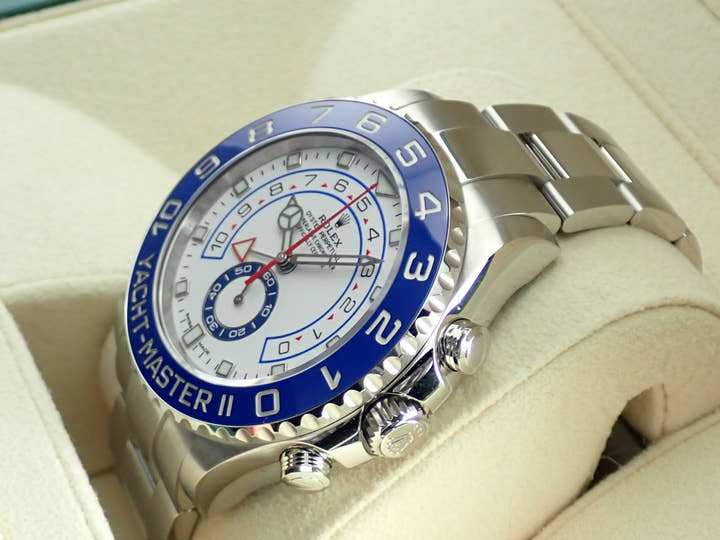 Rolex Yacht-Master II Ref.116680 White Dial Unused yacht-master-107