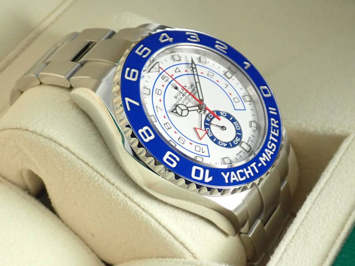 Rolex Yacht-Master II Ref.116680 White Dial Unused yacht-master-107