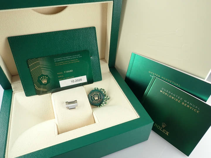 Rolex Yacht-Master II Ref.116680 White Dial Unused yacht-master-107