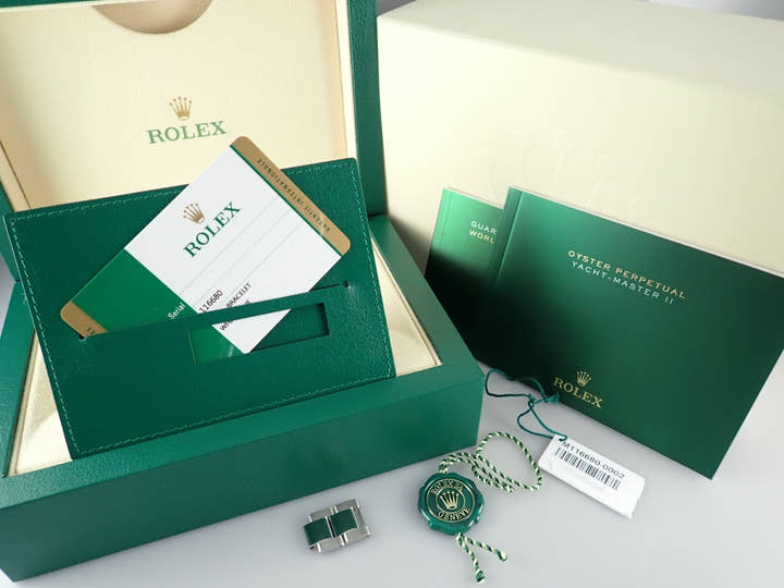 Rolex Yacht-Master II Ref.116680 White Dial Used yacht-master-114