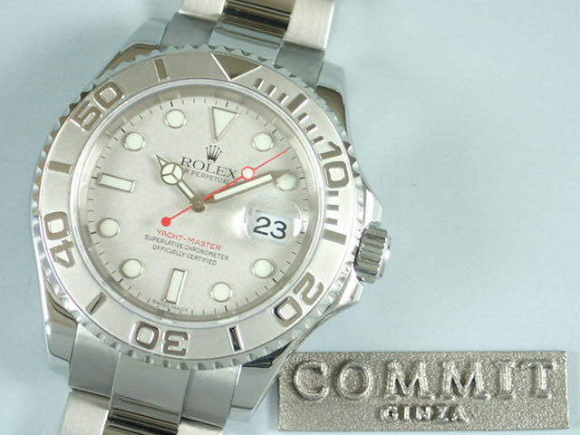 ロレックス ヨットマスター Ref.16622 シルバー文字盤 中古 yacht-master-12