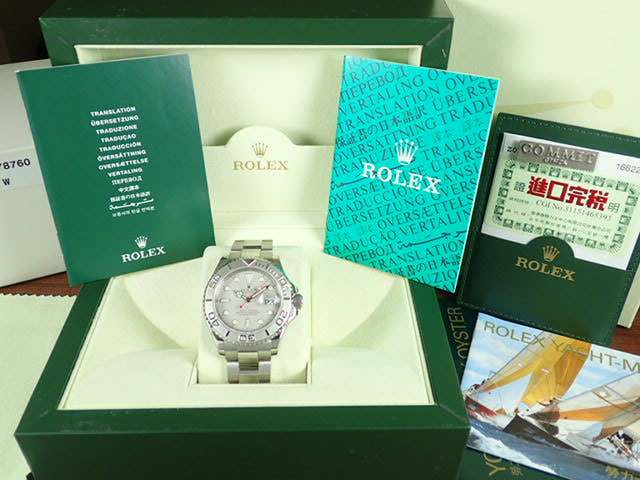 ロレックス ヨットマスター Ref.16622 シルバー文字盤 中古 yacht-master-12