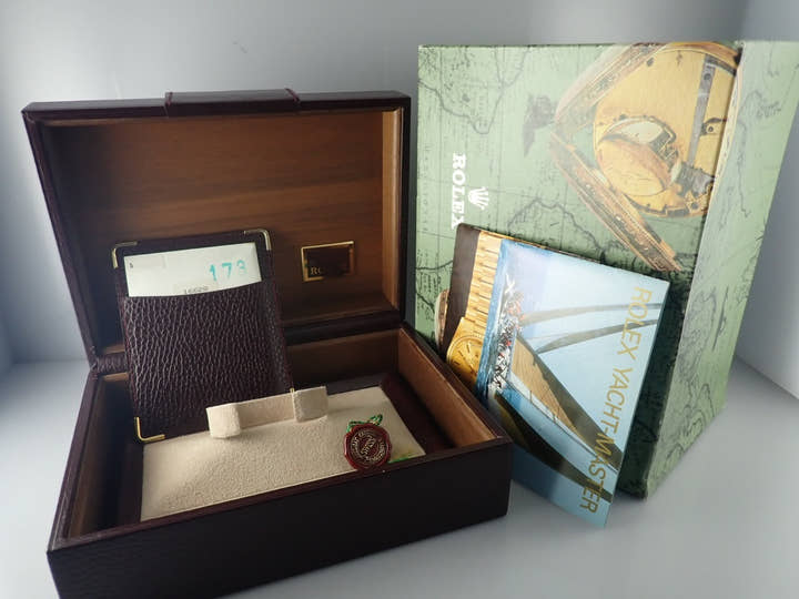 ロレックス ヨットマスター40 Ref.16628 イエローゴールド ホワイト文字盤