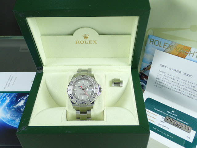 ロレックス ヨットマスター Ref.16622 シルバー文字盤 中古 yacht-master-13