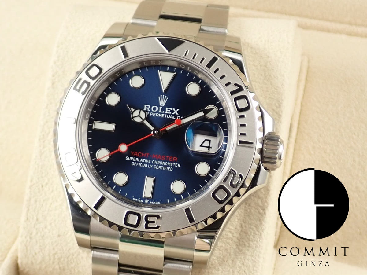 ロレックス ヨットマスター40 Ref.126622 ブルー文字盤 未使用 yacht-master-136