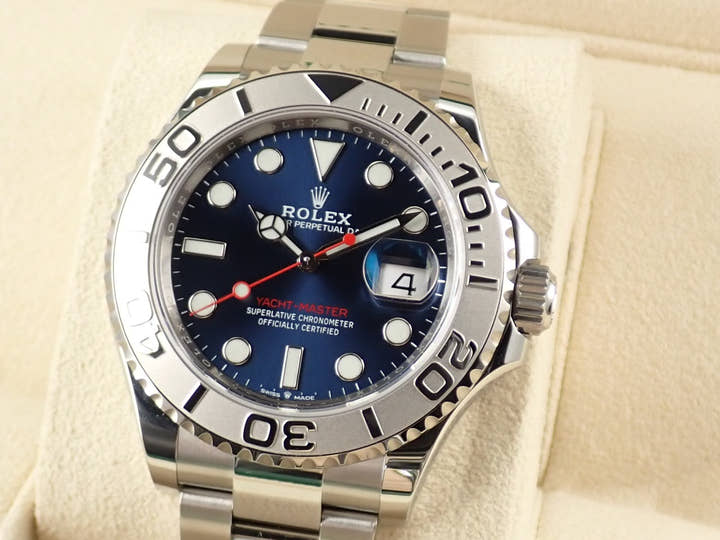 ロレックス ヨットマスター40 Ref.126622 ブルー文字盤 未使用 yacht-master-136